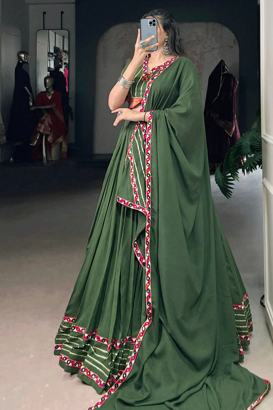 Traditional Heavy Flair Lehenga Choli For Women