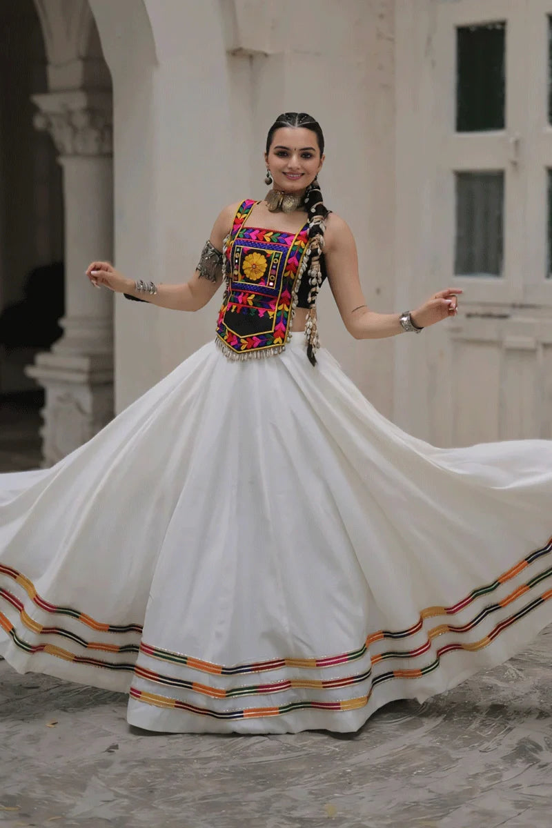 Navratri Special Fully Stitched Kodi Work Lehenga Choli