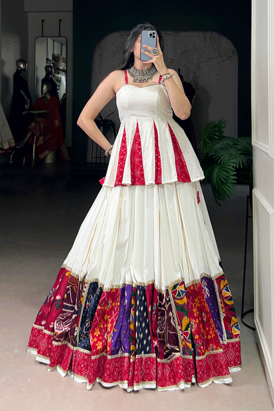 Navratri Special Western Look Fully Stitched Chaniya Choli