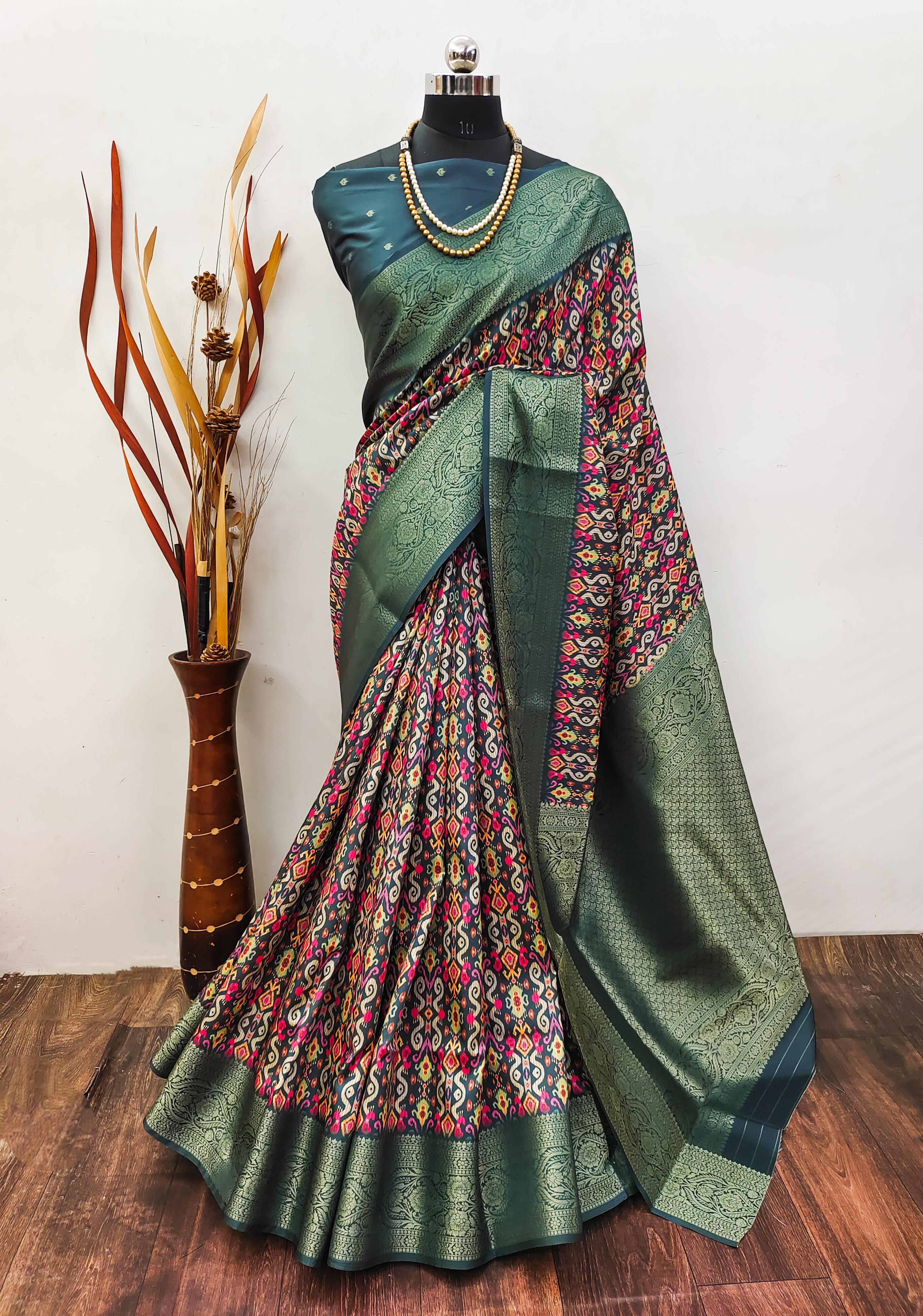 Embrace Tradition with Fashion Dream Studio’s Silk Sarees