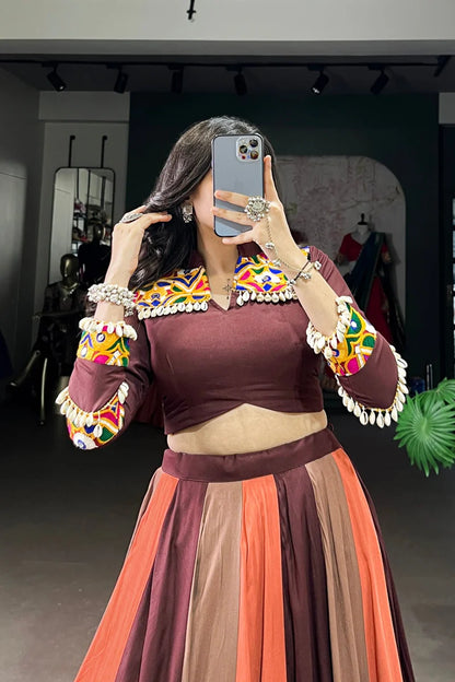 Multi Color Designer Choli For Navratri Festival