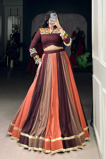 Multi Color Designer Choli For Navratri Festival