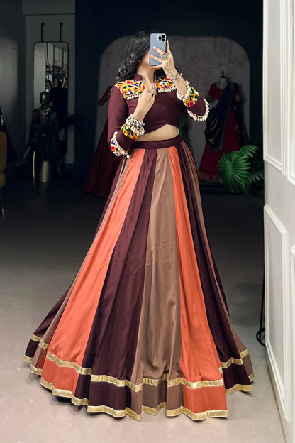 Multi Color Designer Choli For Navratri Festival