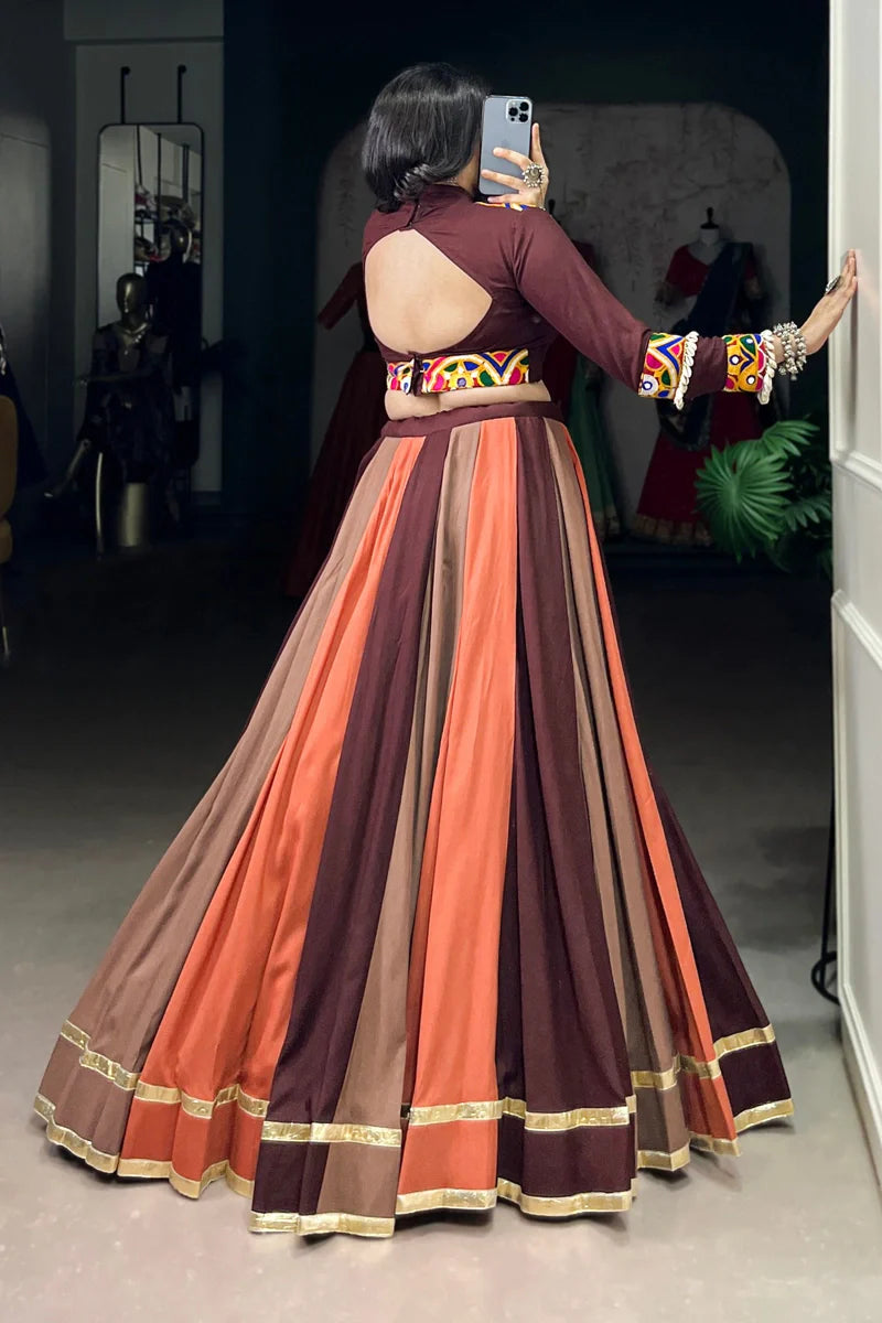 Multi Color Designer Choli For Navratri Festival