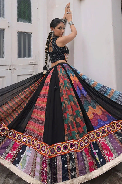 Fully Stitched Heavy Flair Lehenga Choli For Garba Night