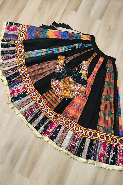 Fully Stitched Heavy Flair Lehenga Choli For Garba Night