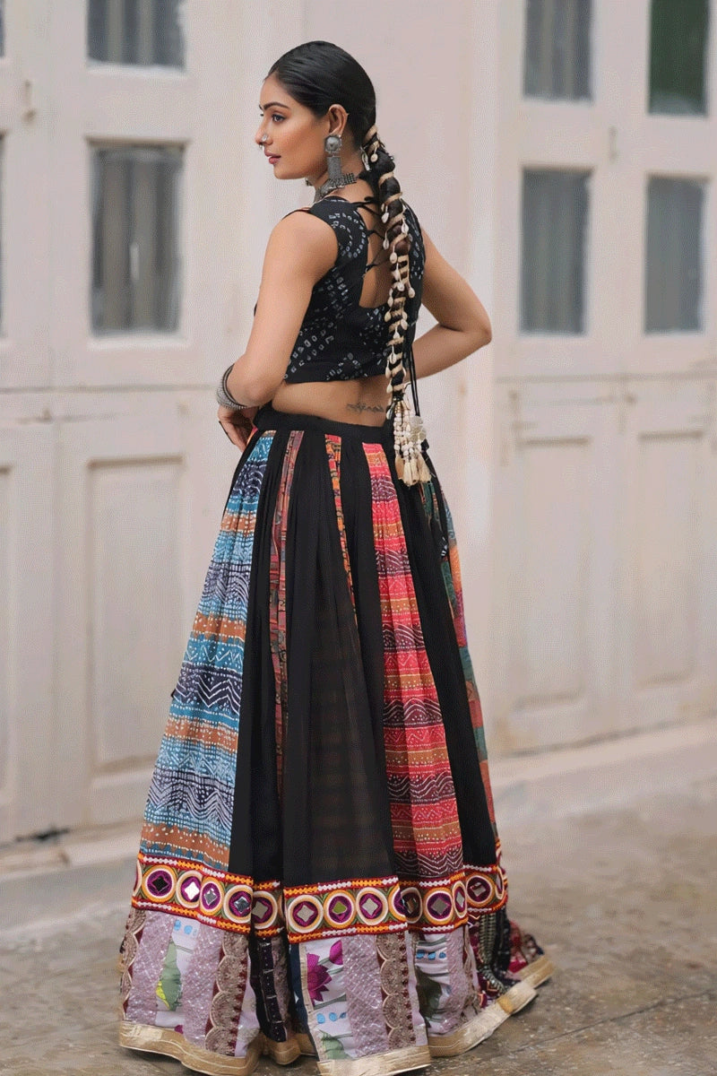 Fully Stitched Heavy Flair Lehenga Choli For Garba Night