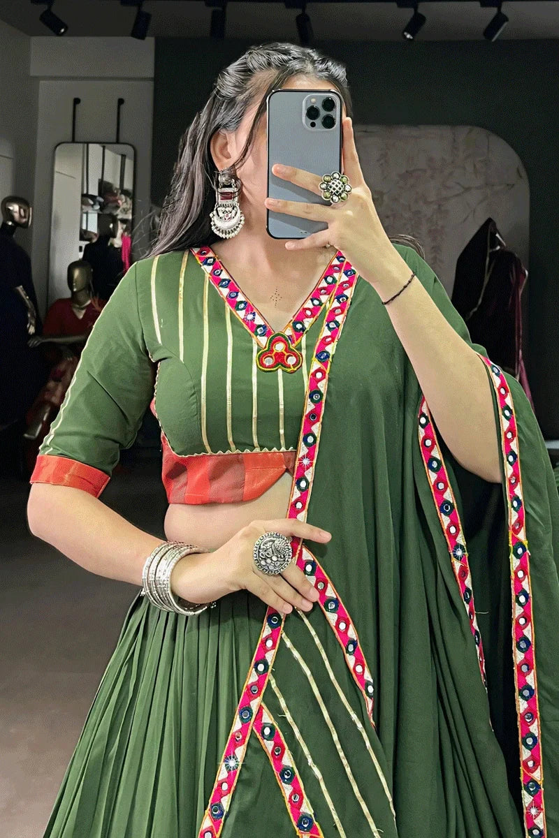 Traditional Heavy Flair Lehenga Choli For Women