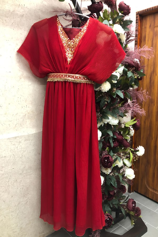 Indian Party Wear Long Simple Gown Design For Girls