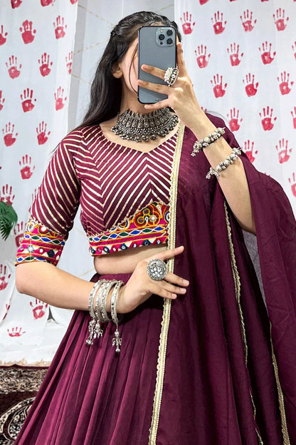 Fully Stitched Ghagra Choli For Navratri