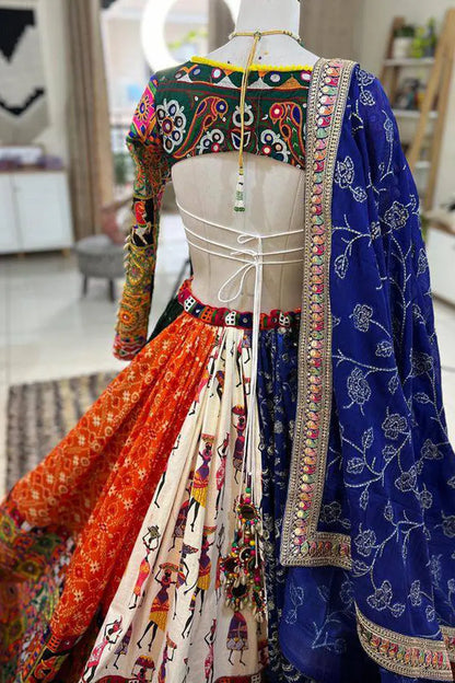 Gujarati Traditional Chaniya Choli For Navratri Festival