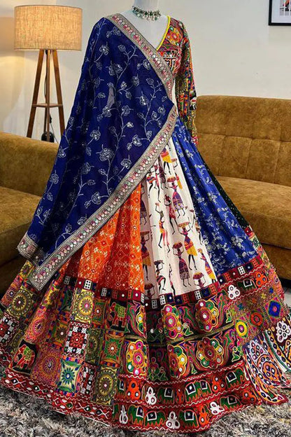 Gujarati Traditional Chaniya Choli For Navratri Festival