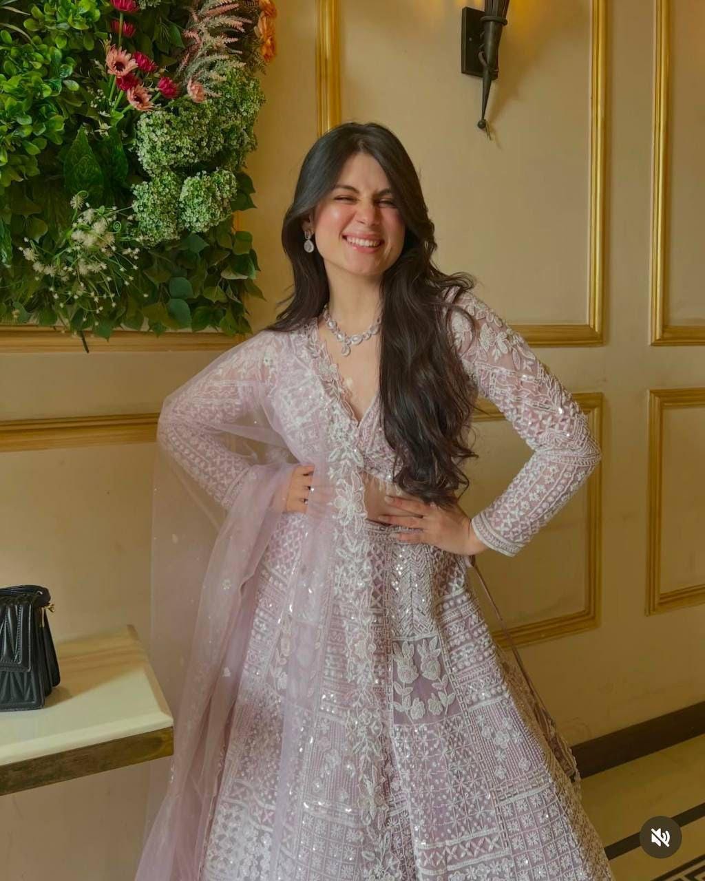 Butterfly Net Lehenga Choli with Resham Embroidery and Heavy Sequins Work, Double Inner Cancan Flare Skirt, Bridal and Festive Wear