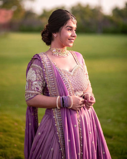 Festival Special Fox Georgette Lehenga Choli with Heavy Embroidery, Sequin Work & Fancy Latkan Dupatta – Premium Indian Ethnic Outfit