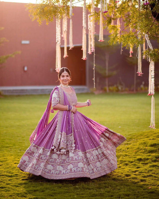 Festival Special Fox Georgette Lehenga Choli with Heavy Embroidery, Sequin Work & Fancy Latkan Dupatta – Premium Indian Ethnic Outfit