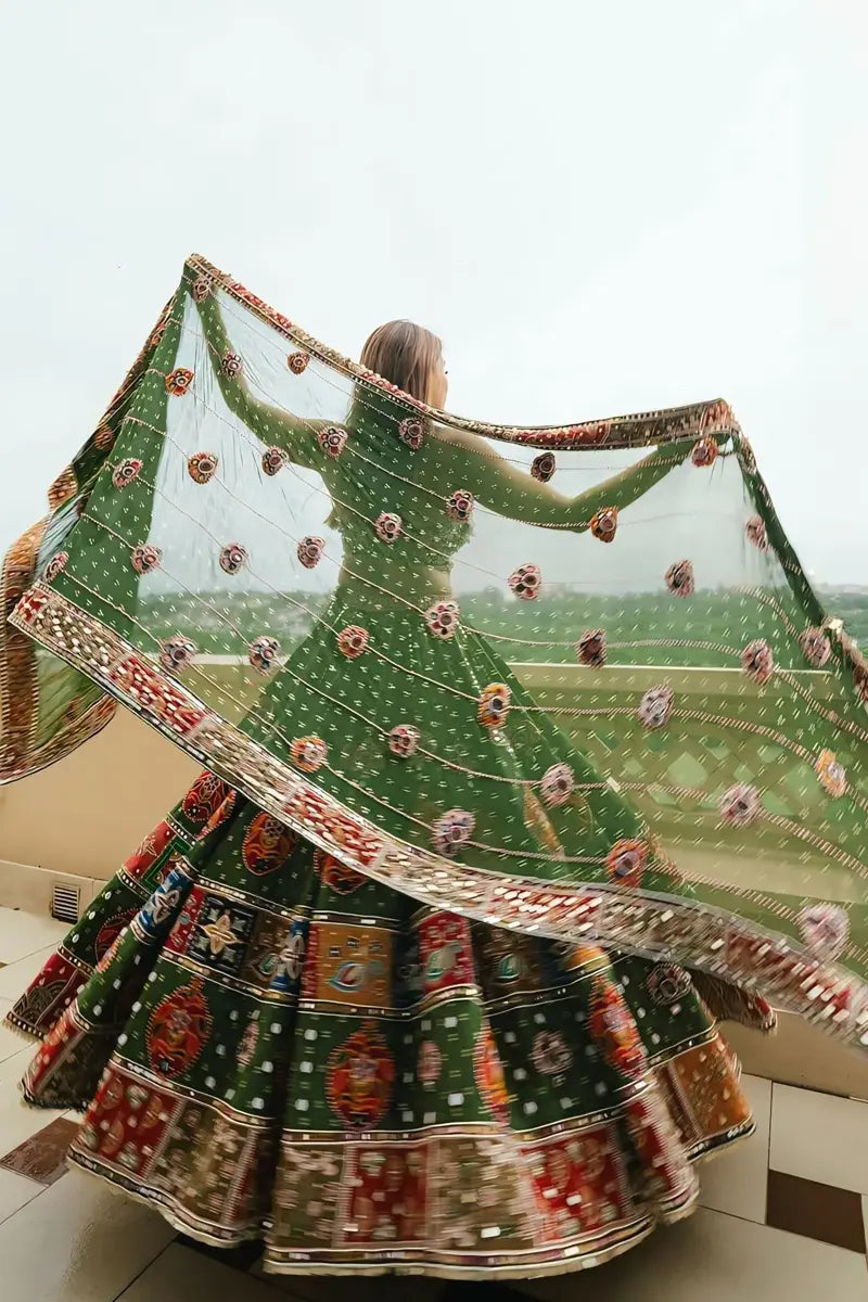 Indian Traditional Prachi Solanki Lehenga Choli For Navratri