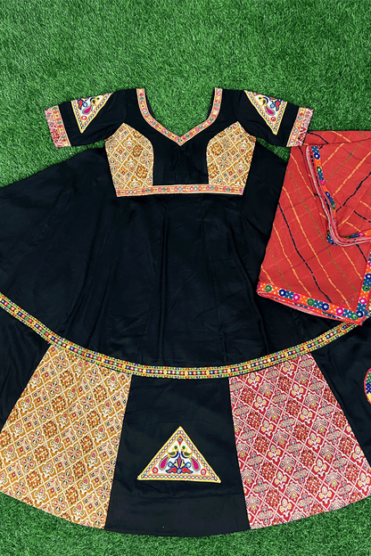 Traditional Black Lehenga For Special Navratri Outfit
