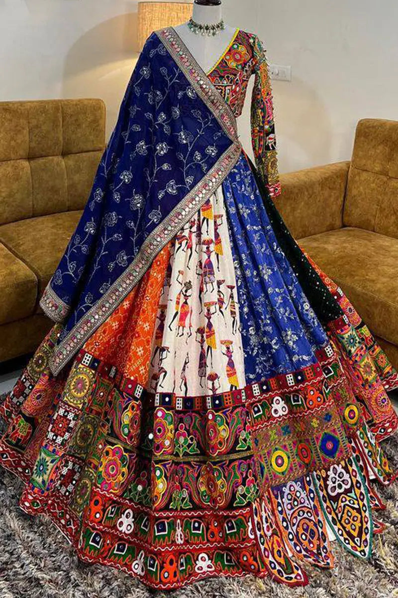 Gujarati Traditional Chaniya Choli For Navratri Festival